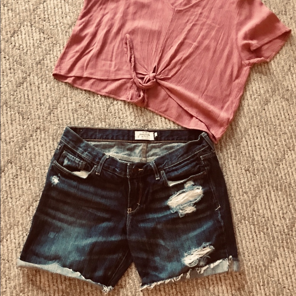 Abercrombie Jean shorts